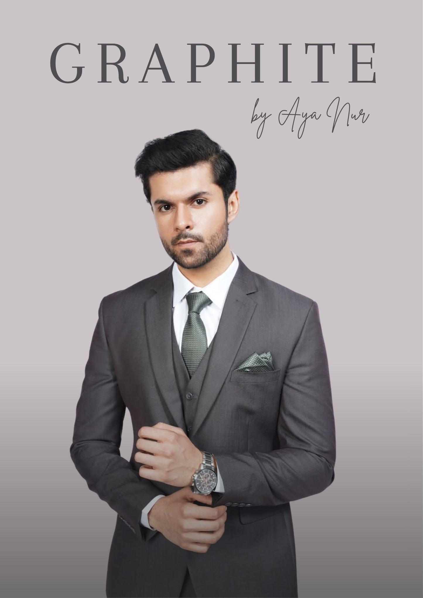 Graphite – Bespoke Charcoal Grey 3 Piece Suit | Tailored Men’s Wedding & Formal Suit UK